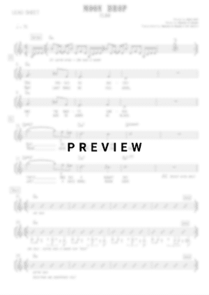 Moon Drop (Lead Sheet)